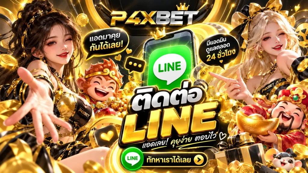 ติดต่อ LINE P4XBET
