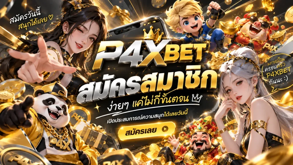 สมัครสมาชิก P4XBET